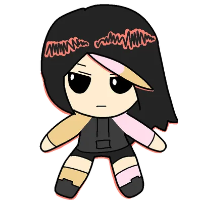 Kali, in fumo plushie form.